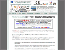 Tablet Screenshot of ec.authorized-representative.eu